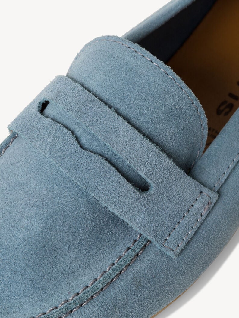 cuir mocassins bleu 1-24229-42-880 acheter tamaris faible chaussures chaussons en ligne