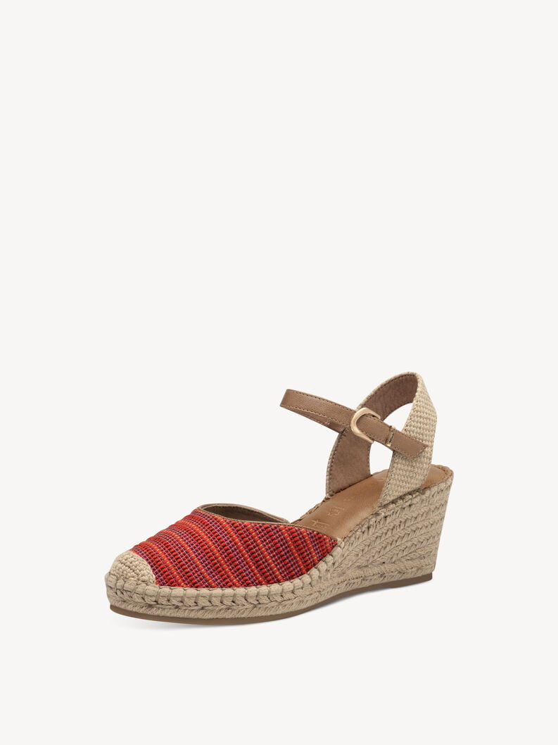 espadrill - rouge 1-29610-42-590 acheter tamaris espadrills en ligne