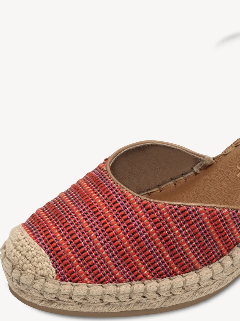 espadrill - rouge 1-29610-42-590 acheter tamaris espadrills en ligne