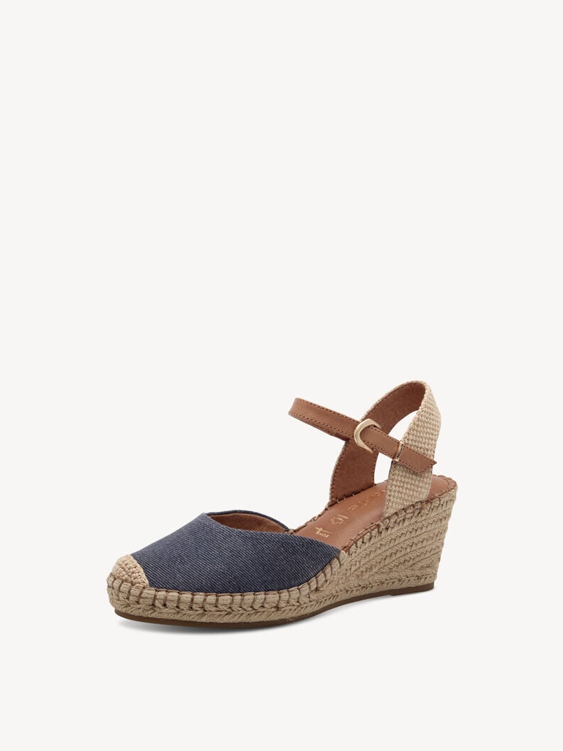 espadrill - bleu 1-29610-42-800 acheter tamaris espadrills en ligne
