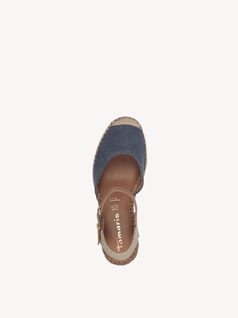 espadrill - bleu 1-29610-42-800 acheter tamaris espadrills en ligne