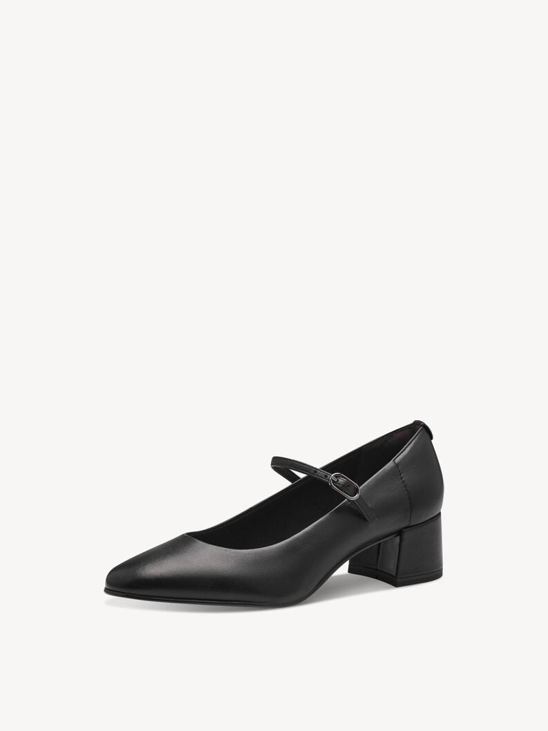 escarpins en cuir - noir 1-22311-43-003 acheter tamaris pompes en ligne