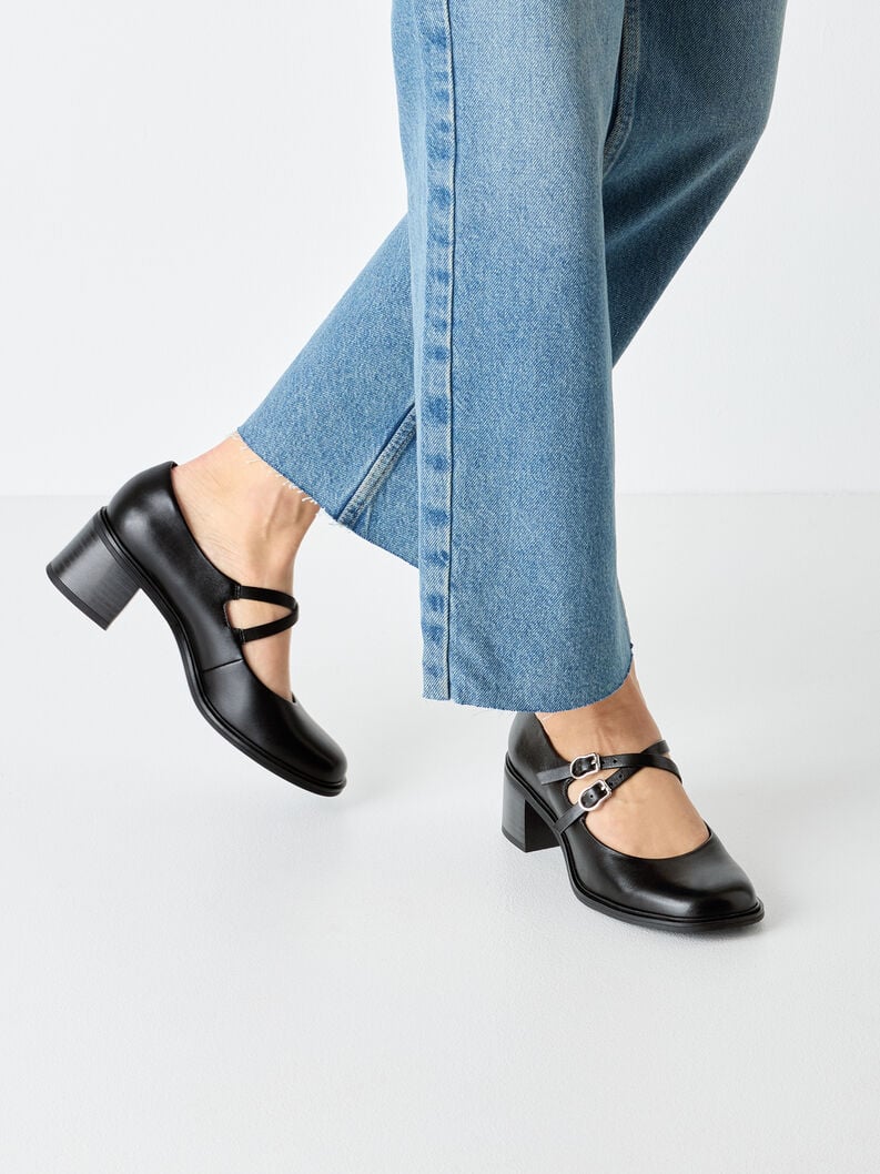 escarpins en cuir - noir 1-22411-45-001 acheter tamaris pompes en ligne