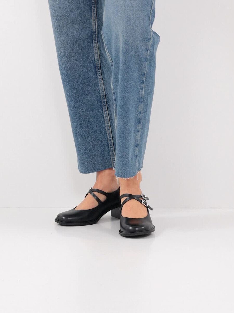 escarpins en cuir - noir 1-22411-45-001 acheter tamaris pompes en ligne