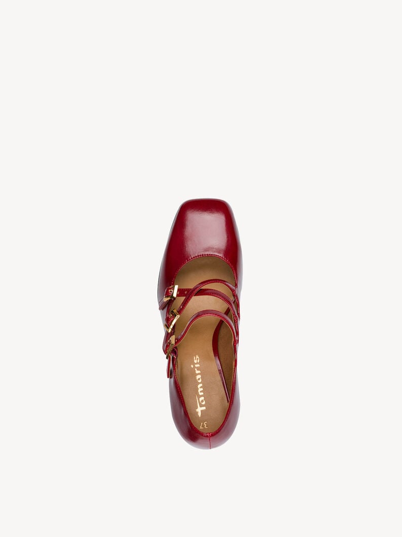 pompes - rouge 1-22458-45-500 acheter tamaris pompes en ligne
