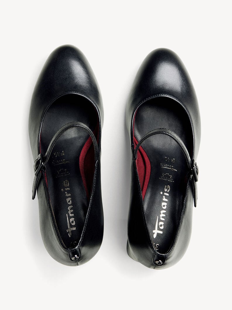 escarpins en cuir - noir 1-22460-45-003 acheter tamaris pompes en ligne