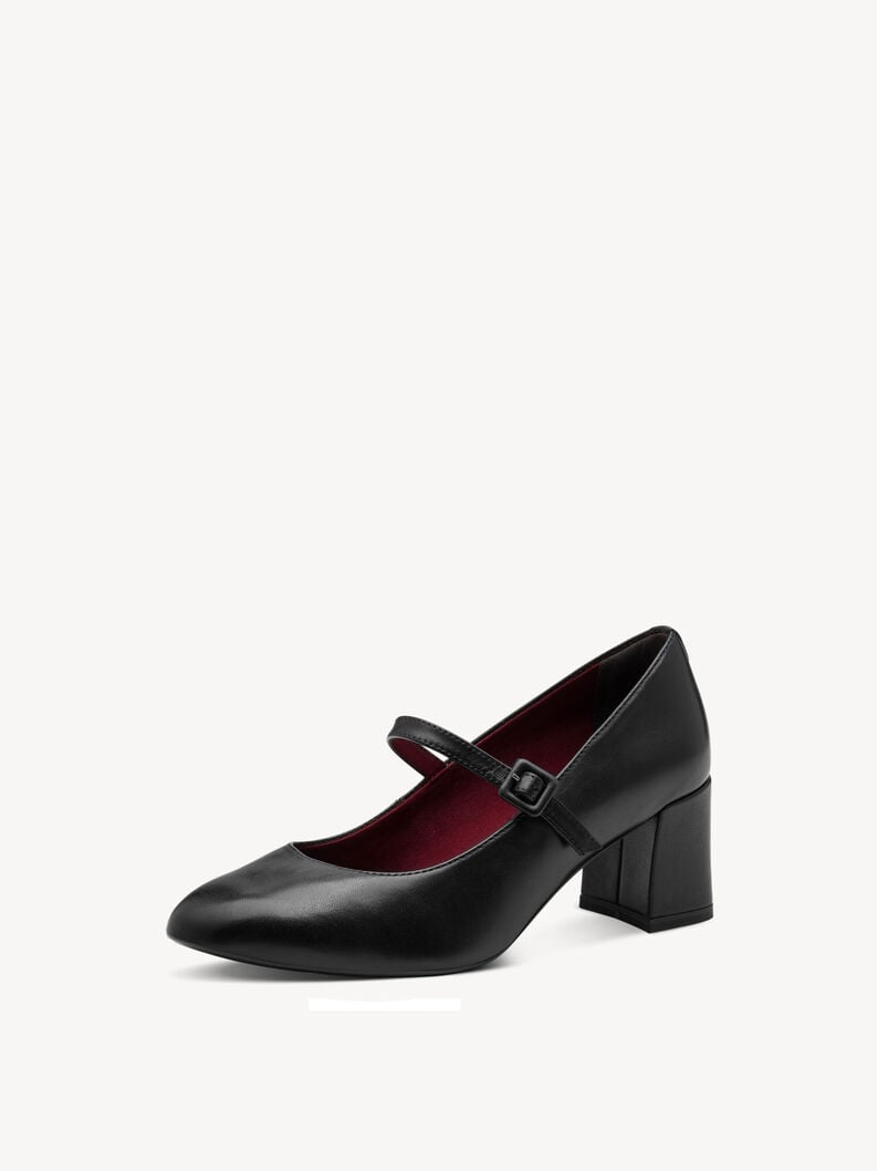 escarpins en cuir - noir 1-22460-45-003 acheter tamaris pompes en ligne