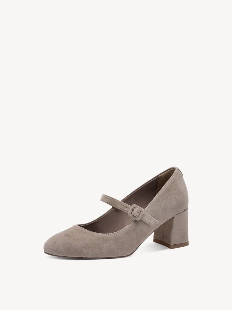escarpins en cuir - beige 1-22460-45-341 acheter tamaris pompes en ligne