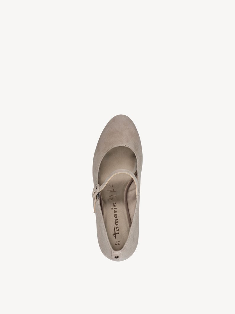 escarpins en cuir - beige 1-22460-45-341 acheter tamaris pompes en ligne