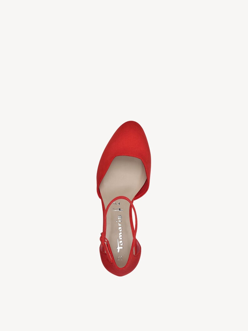 pompes - rouge 1-24412-41-500 acheter tamaris pompes en ligne