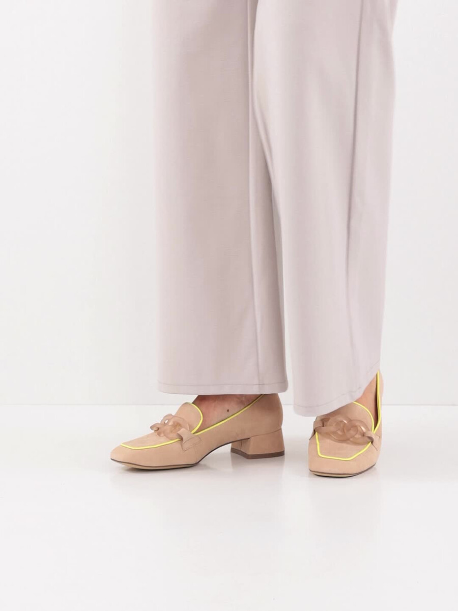 cuir trotteur - beige 1-24305-44-445 acheter tamaris faible chaussures chaussons en ligne