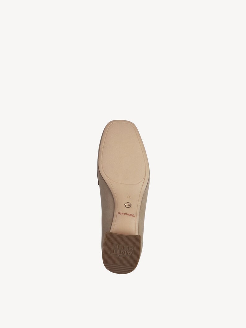 cuir trotteur - beige 1-24305-44-445 acheter tamaris faible chaussures chaussons en ligne