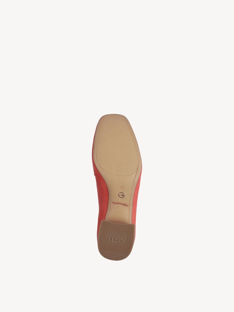 cuir trotteur - rouge 1-24305-44-535 acheter tamaris faible chaussures chaussons en ligne