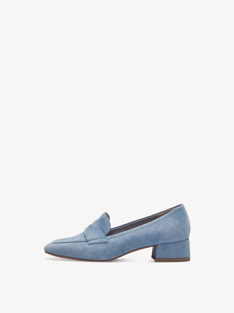 cuir trotteur - bleu 1-24309-42-880 acheter tamaris faible chaussures chaussons en ligne
