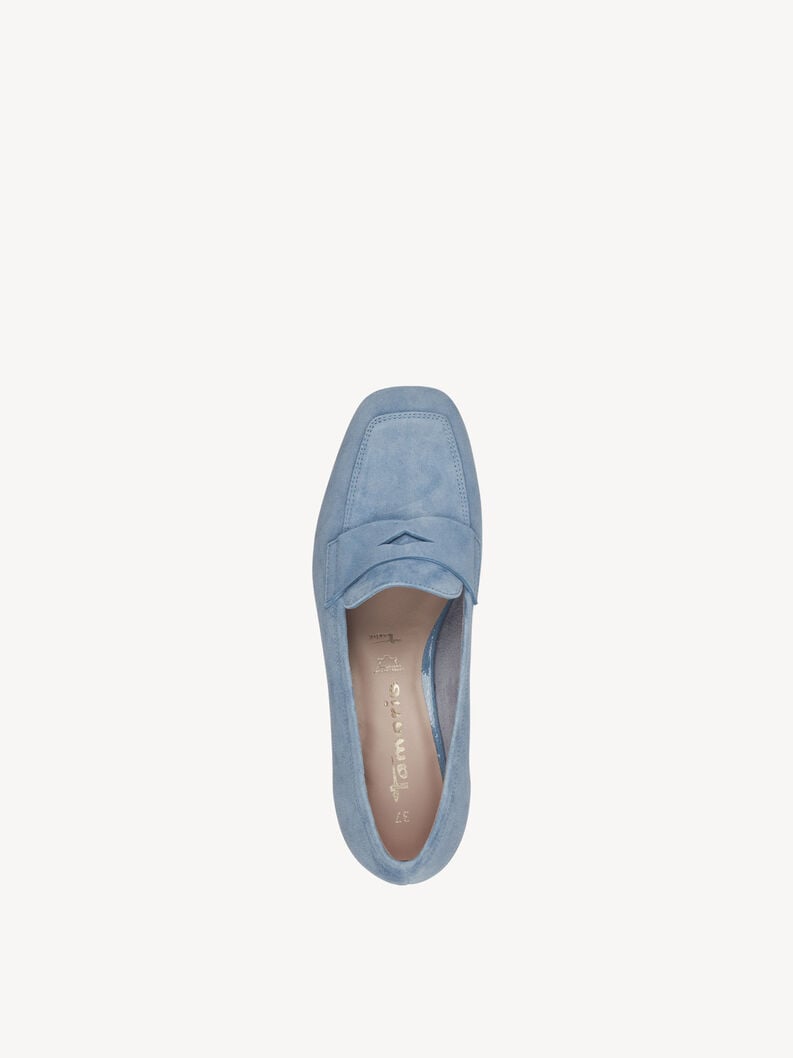 cuir trotteur - bleu 1-24309-42-880 acheter tamaris faible chaussures chaussons en ligne