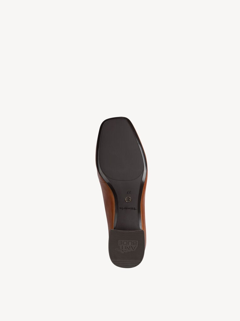 cuir trotteur - brun 1-24349-45-305 acheter tamaris faible chaussures chaussons en ligne