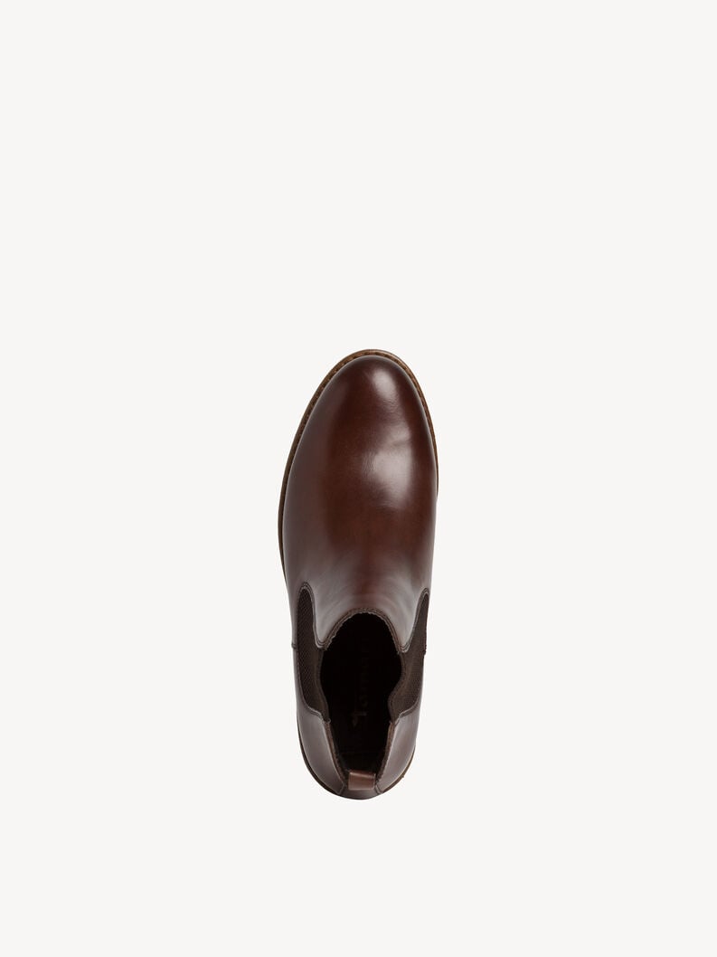 cuir chelsea boot - brun 1-25056-41-356 acheter tamaris bottines en ligne