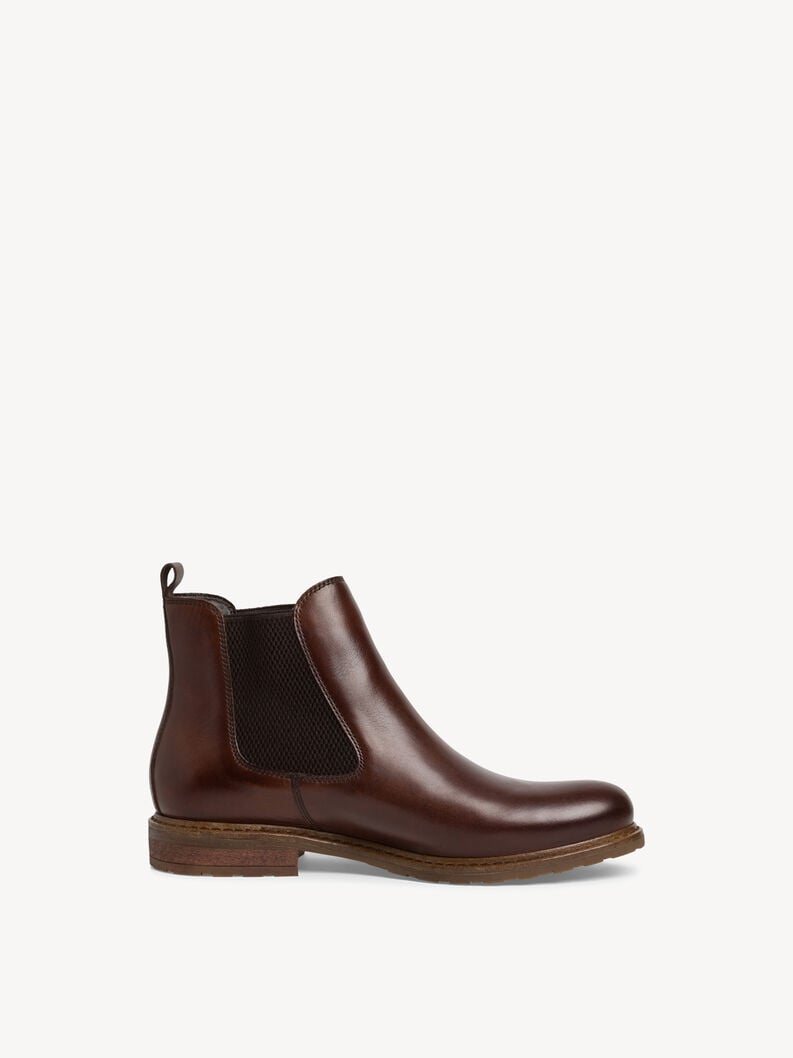 cuir chelsea boot - brun 1-25056-41-356 acheter tamaris bottines en ligne