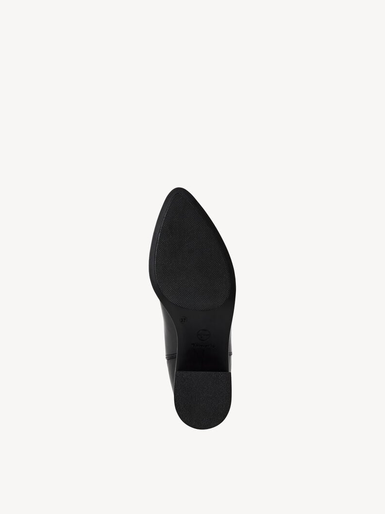 cuir chelsea boot - noir 1-25301-45-003 acheter tamaris bottines en ligne