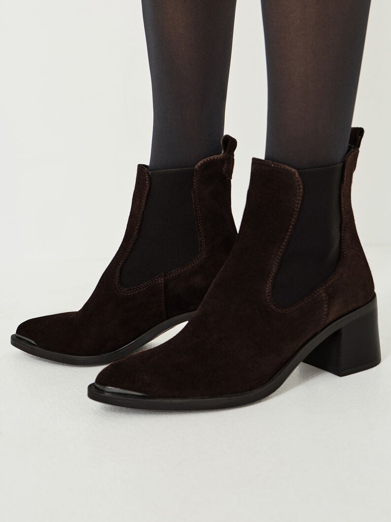 cuir chelsea boot - brun 1-25301-45-304 acheter tamaris bottines en ligne