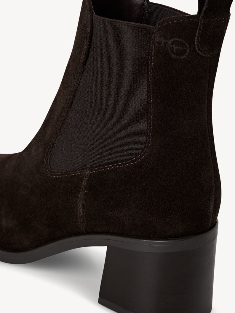 cuir chelsea boot - brun 1-25301-45-304 acheter tamaris bottines en ligne