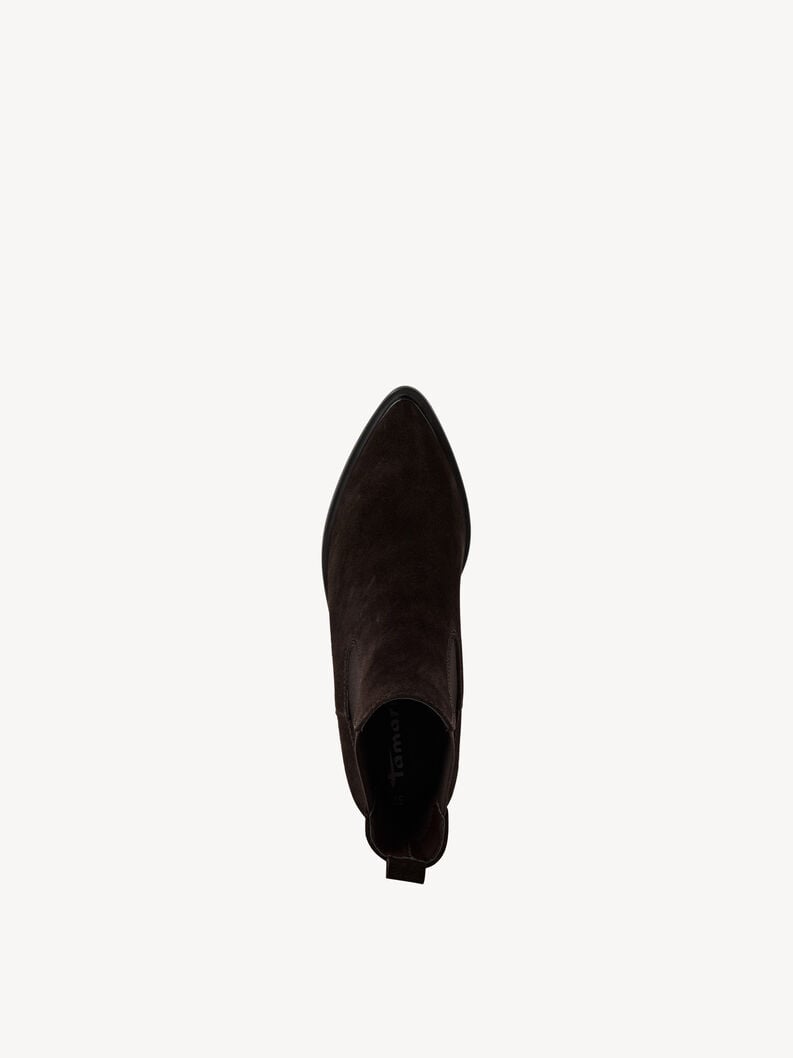 cuir chelsea boot - brun 1-25301-45-304 acheter tamaris bottines en ligne