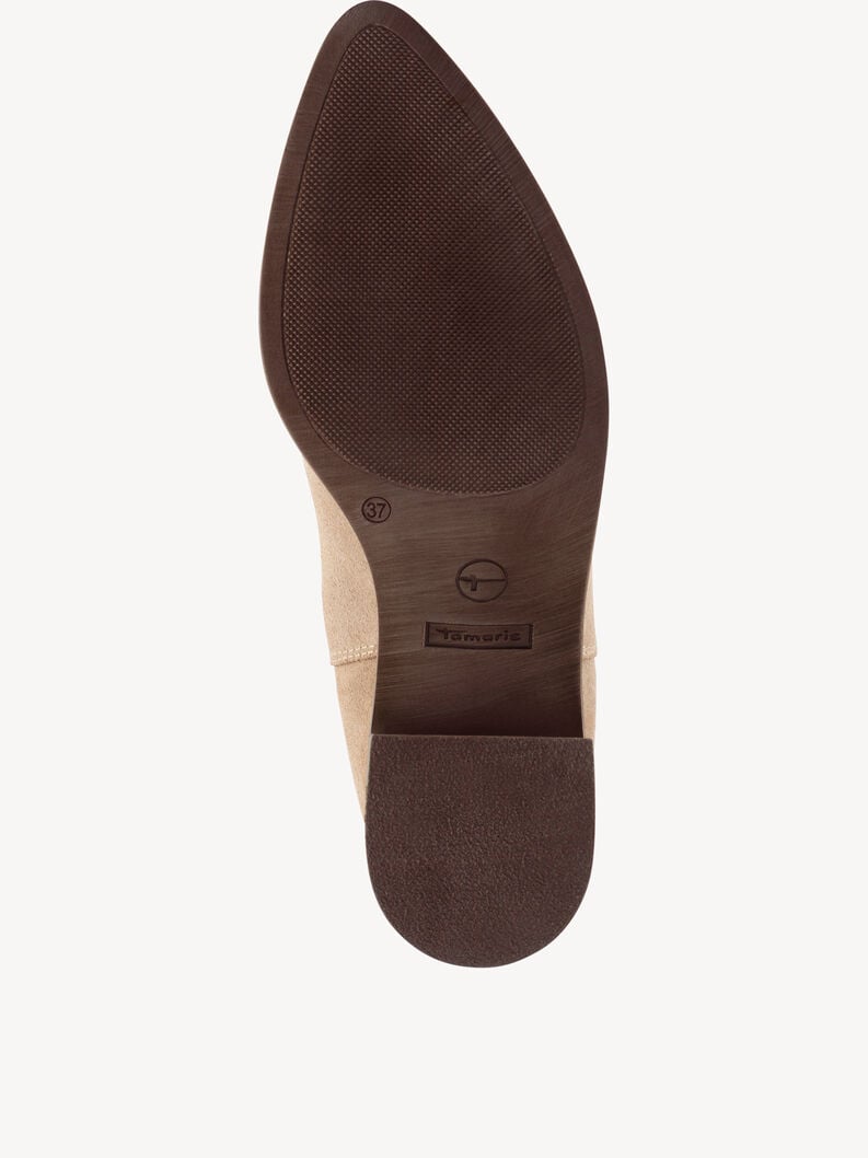 cuir chelsea boot - beige 1-25301-45-4b0 acheter tamaris bottines en ligne