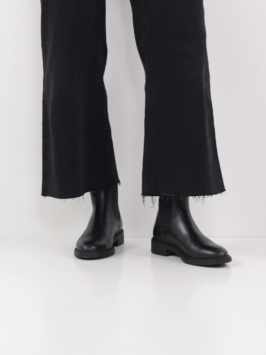 cuir chelsea boot - noir 1-25302-45-001 acheter tamaris bottines en ligne