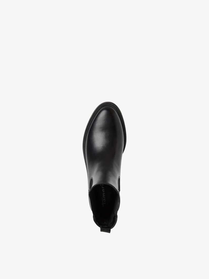 cuir chelsea boot - noir 1-25302-45-001 acheter tamaris bottines en ligne