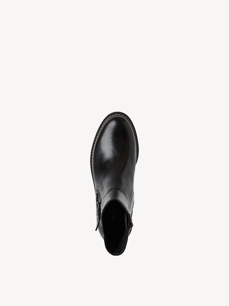 cuir chelsea boot - noir 1-25345-45-001 acheter tamaris bottines en ligne