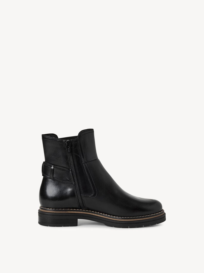 cuir chelsea boot - noir 1-25345-45-001 acheter tamaris bottines en ligne