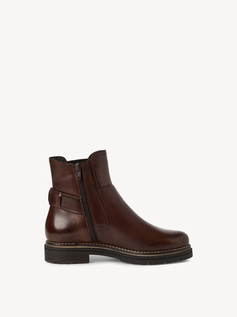 cuir chelsea boot - brun 1-25345-45-311 acheter tamaris bottines en ligne