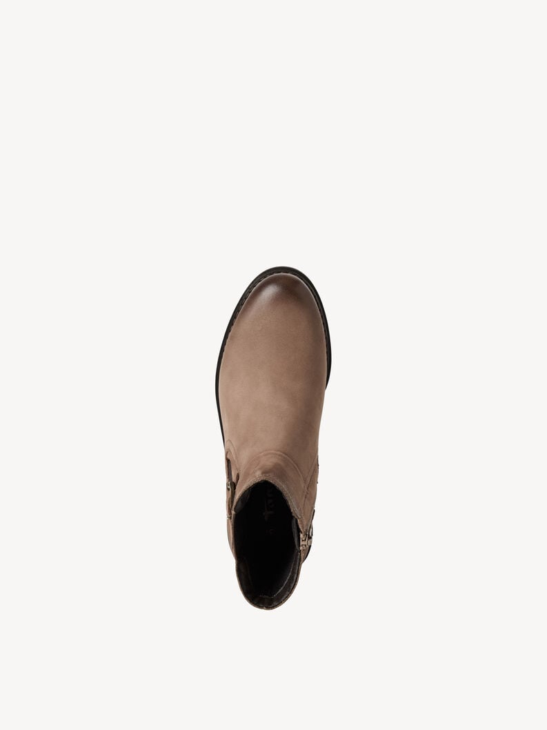 cuir chelsea boot - beige 1-25345-45-353 acheter tamaris bottines en ligne