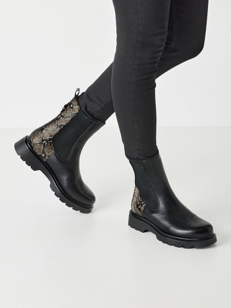 chelsea boot - noir 1-25411-45-073 acheter tamaris bottines en ligne