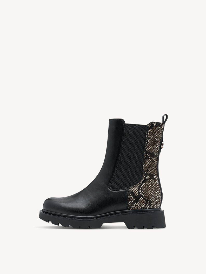 chelsea boot - noir 1-25411-45-073 acheter tamaris bottines en ligne