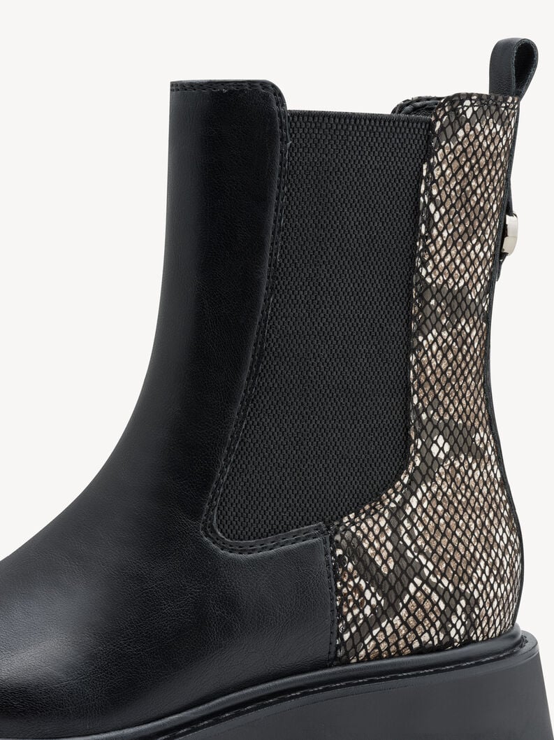 chelsea boot - noir 1-25411-45-073 acheter tamaris bottines en ligne