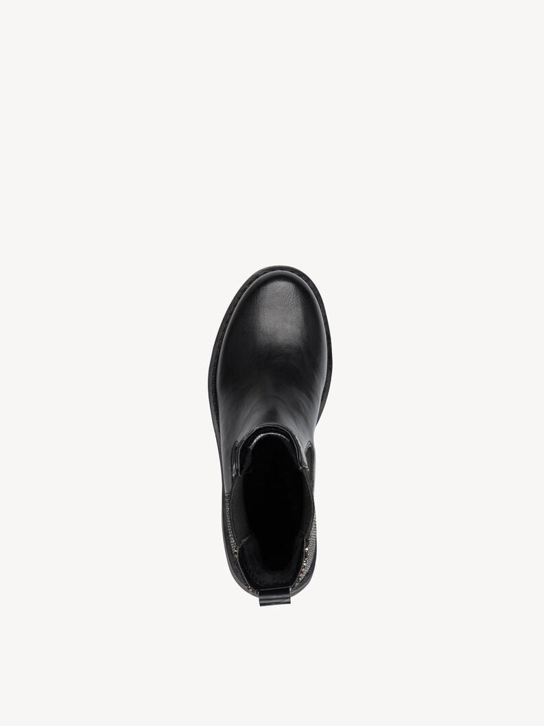 chelsea boot - noir 1-25411-45-073 acheter tamaris bottines en ligne