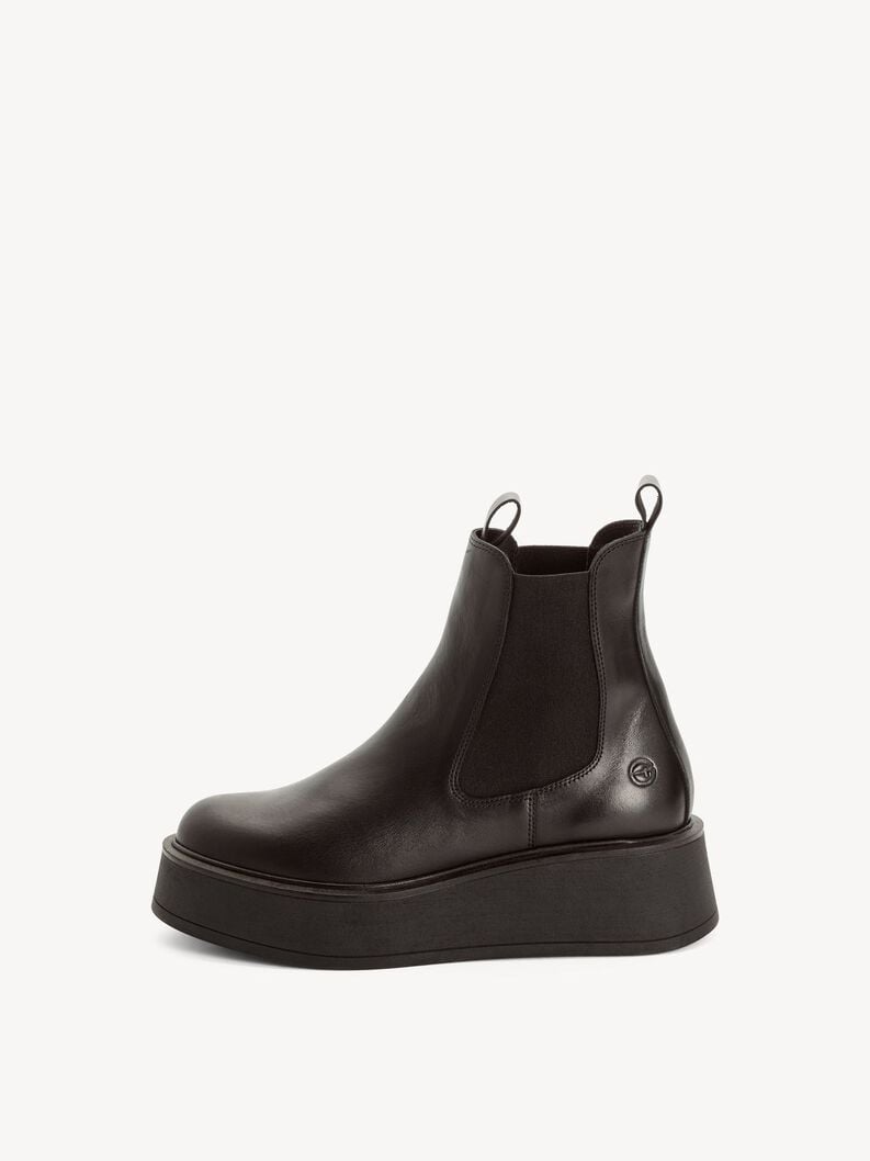 cuir chelsea boot - noir 1-25414-45-003 acheter tamaris bottines en ligne