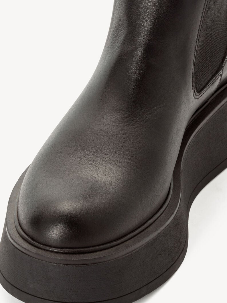 cuir chelsea boot - noir 1-25414-45-003 acheter tamaris bottines en ligne