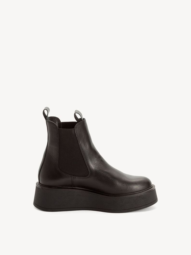 cuir chelsea boot - noir 1-25414-45-003 acheter tamaris bottines en ligne