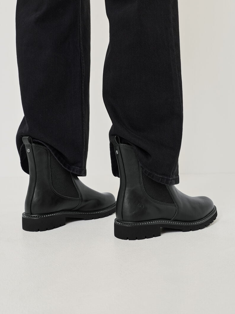 chelsea boot - noir 1-25417-45-001 acheter tamaris bottines en ligne