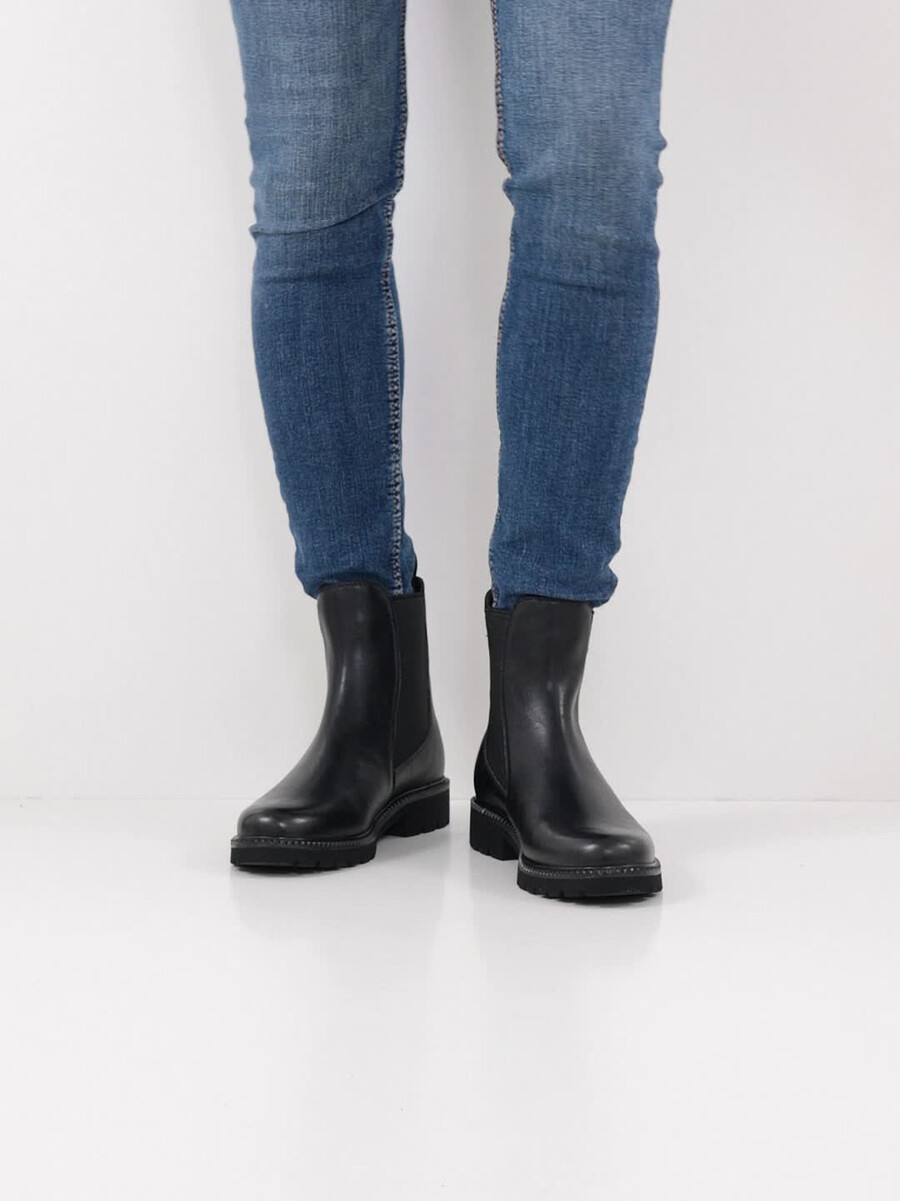 chelsea boot - noir 1-25417-45-001 acheter tamaris bottines en ligne