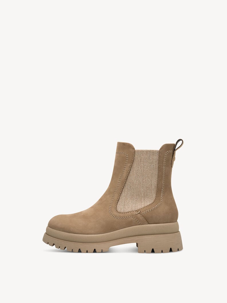 cuir chelsea boot - brun 1-25423-45-310 acheter tamaris bottines en ligne
