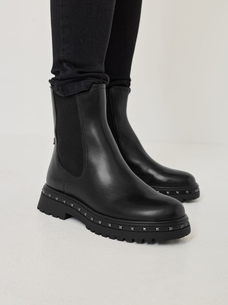 chelsea boot - noir 1-25424-45-001 acheter tamaris bottines en ligne