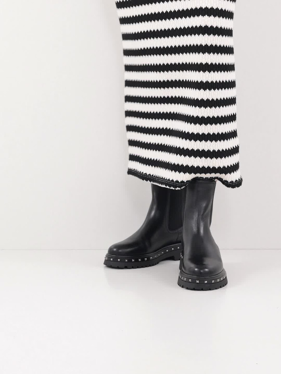 chelsea boot - noir 1-25424-45-001 acheter tamaris bottines en ligne