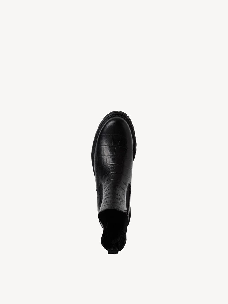 cuir chelsea boot - noir 1-25427-41-028 acheter tamaris bottines en ligne