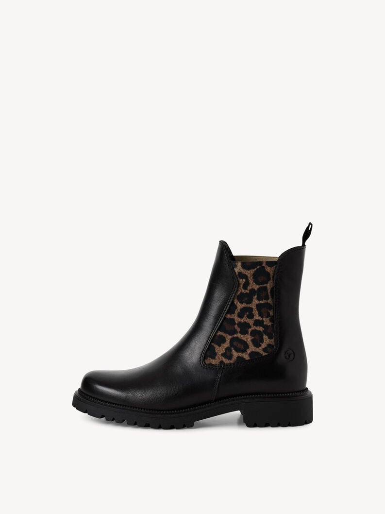 cuir chelsea boot - noir 1-25427-41-090 acheter tamaris bottines en ligne