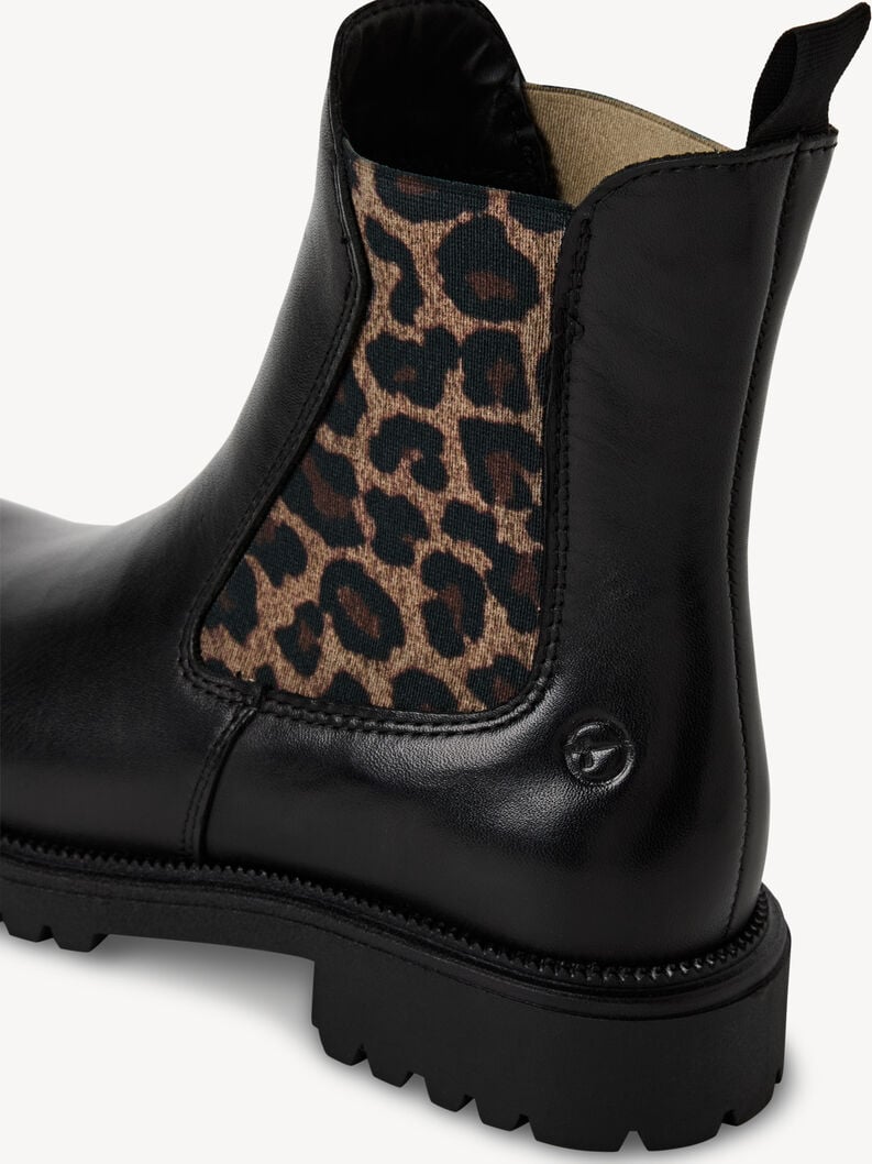 cuir chelsea boot - noir 1-25427-41-090 acheter tamaris bottines en ligne