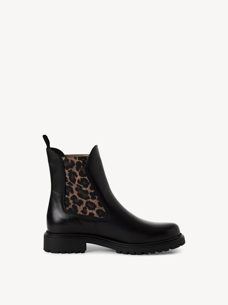 cuir chelsea boot - noir 1-25427-41-090 acheter tamaris bottines en ligne