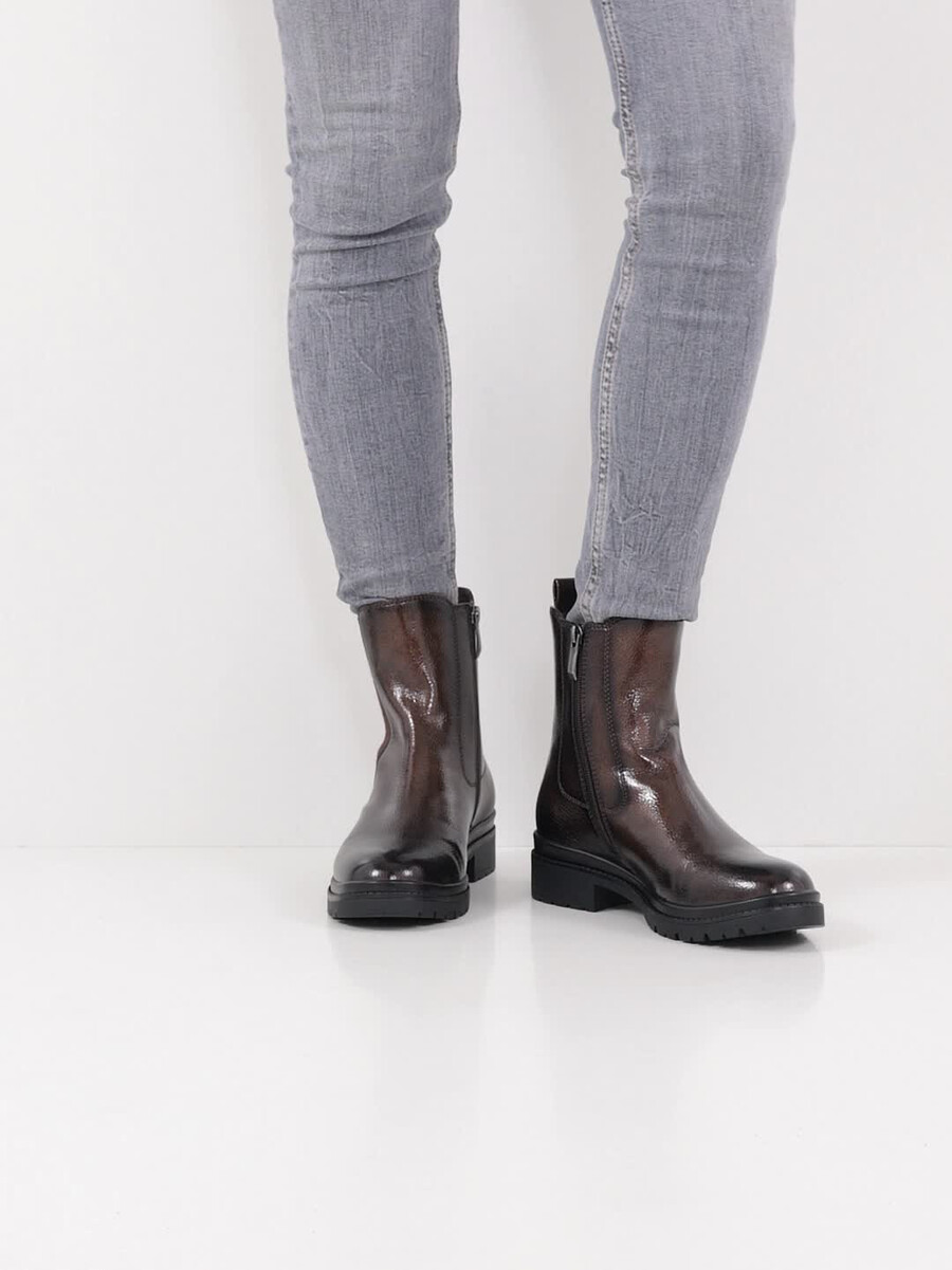 chelsea boot - brun 1-25428-43-359 acheter tamaris bottines en ligne